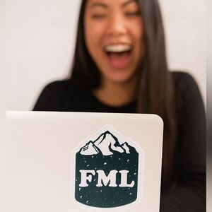 3/$15 FML Vinyl Sticker